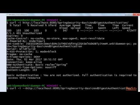 Secure Your Spring Based Applications Basic and Digest Authentication | packtpub com