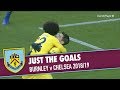 JUST THE GOALS | Burnley v Chelsea 2018/19