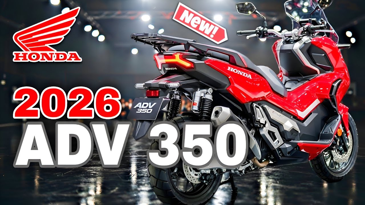 🚨2026 HONDA ADV 350 REVEALED? — Honda’s Bold Adventure Scooter Upgrade?
