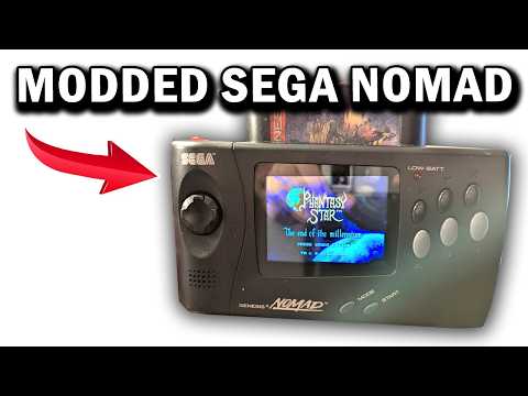 Check out my pimped out SEGA NOMAD!