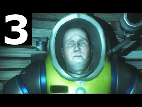 Narcosis Part 3 - Walkthrough Gameplay (No Commentary) (Survival Horror Adventure Game 2017)