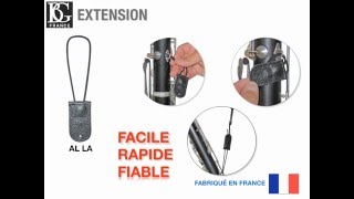 BG Cordon cuir pour clarinette basse - Video