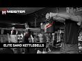 Meister Elite Sand Kettlebells - Portable Weights for a Workout Anywhere