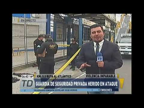 , title : 'Guardia de seguridad resultó herido tras ataque armado'