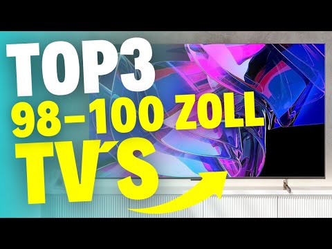 Die besten 98 bis 100 Zoll Fernseher (2026) - TESTSIEGER im Vergleich!