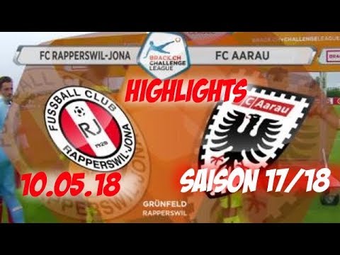 Highlights: Fc Rapperwil - Jona vs Fc Aarau (10.05.18)