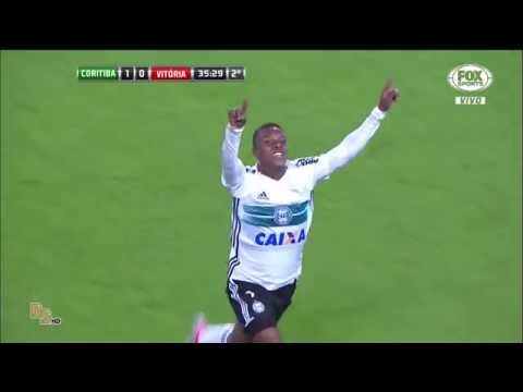 Gol - Coritiba 1 x 0 Vitória - Sul-Americana 2016