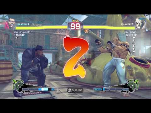 SSF4 iam 3nigmat1c (Bal) v. Shinji840 (Sag) [Matchup]