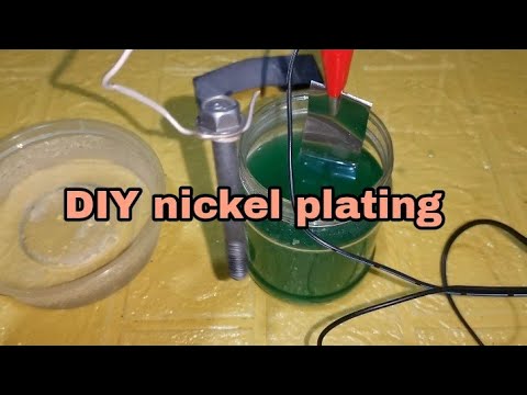 DIY nickel plating at home