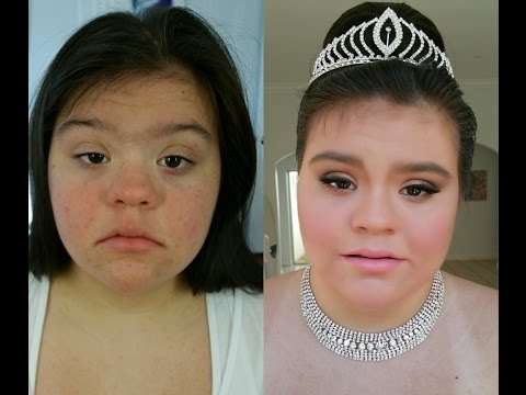 Ver vídeo Down Syndrome: Princess Cinderella Makeup Tutorial