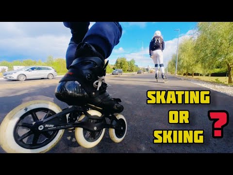 Super long frame vs Short frame with 125mm wheels || Powerslide HC Evo Pro Carbon