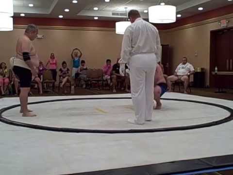2013 US NATIONALS SUMO CHAMPIONSHIPS MENS HEAVYWEIGHT MATCH 2 MATT RITCHIE VS PAUL AGUILAR