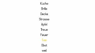 Download the video "Lesetraining für Erwachsene: Häufige Wörter sicher lesen Teil 2"