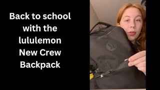 REVIEW: lululemon New Crew Backpack