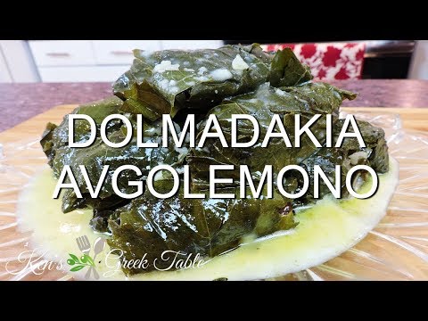 DOLMADAKIA | EASY GREEK DOLMADAKIA RECIPE