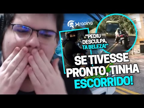 CASIMIRO REAGE: SUSTOS DE MOTO (EP. 127) DE ONDE SURGIU ISSO? (XRACING) | Cortes do Casimito