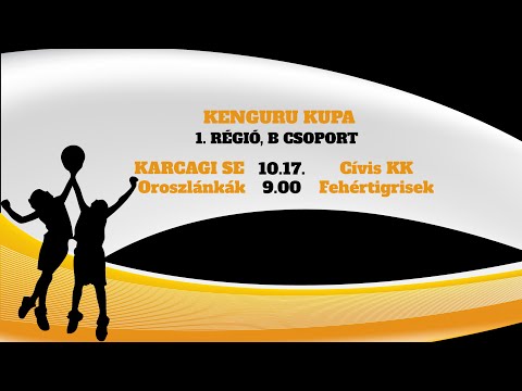 Kenguru kupa: KARCAGI SE oroszlánkák - CIVIS KK fehértigrisek