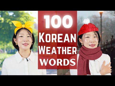 Learn Essential Korean Weather Words for Fluent Conversations | Day 9