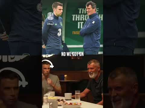Even Seamus Coleman wasn’t safe from Roy Keane with Ireland! 😭 🇮🇪