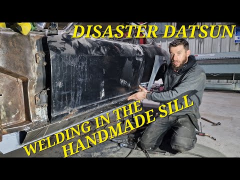 Full Sill Replacement On The DISASTER Datsun 260z Classic Car
