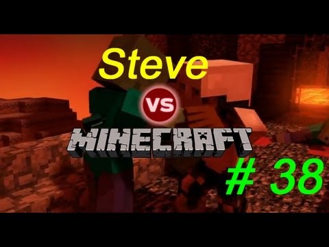 Steve vs Minecraft E38 "Exploring Strongholds" (Minecraft Tutorial)