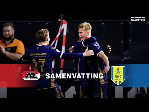 🎯 JESPER UNEKEN van GROTE WAARDE bij officieel DEBUUT RKC 👏 | Samenvatting Jong AZ – RKC Waalwijk