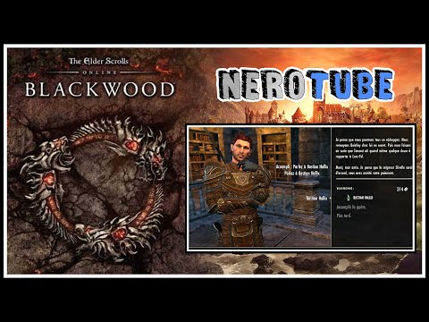 [The Elder Scrolls Online] - Ep 832 - Compagnon : Bastan Hellix (Blackwood) [FR] [PS4]