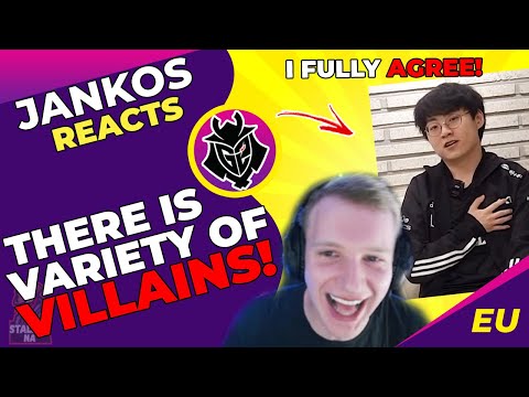 ShowMaker - There Is Variety of VILLAINS on EUW Server 🤣 [G2 Jankos Reaction]