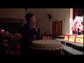 Eoin Playing The Drum At The 2017 Chinese New Year Celebration