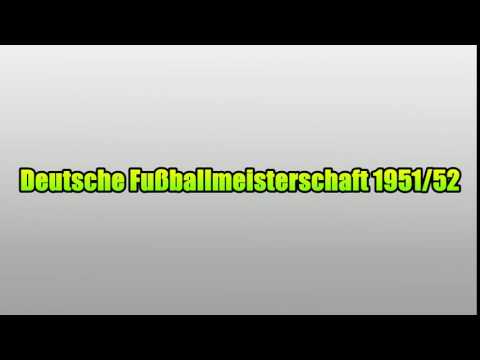 Deutsche Fußballmeisterschaft 1951/52