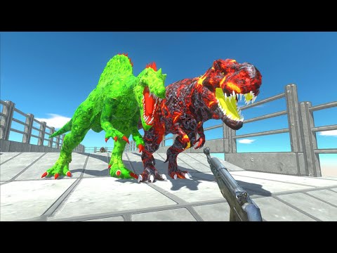 FPS Deadly Run with All Weapons - Animal Revolt Battle Simulator