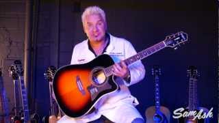 Video thumbnail for Epiphone DR-500MCE Acoustic-Electric Guitar | Everything You Need To Know by Sam Ash Music