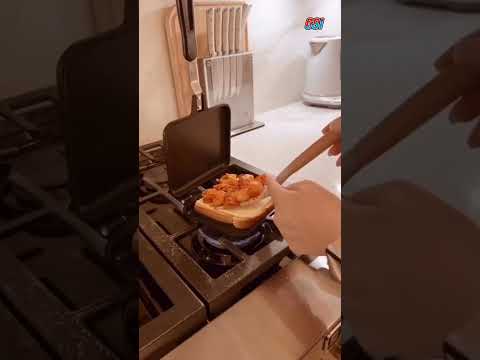 Sandwich Toaster | Ultimate Sandwich Toaster: Quick & Delicious Meals #homeappliances #shorts