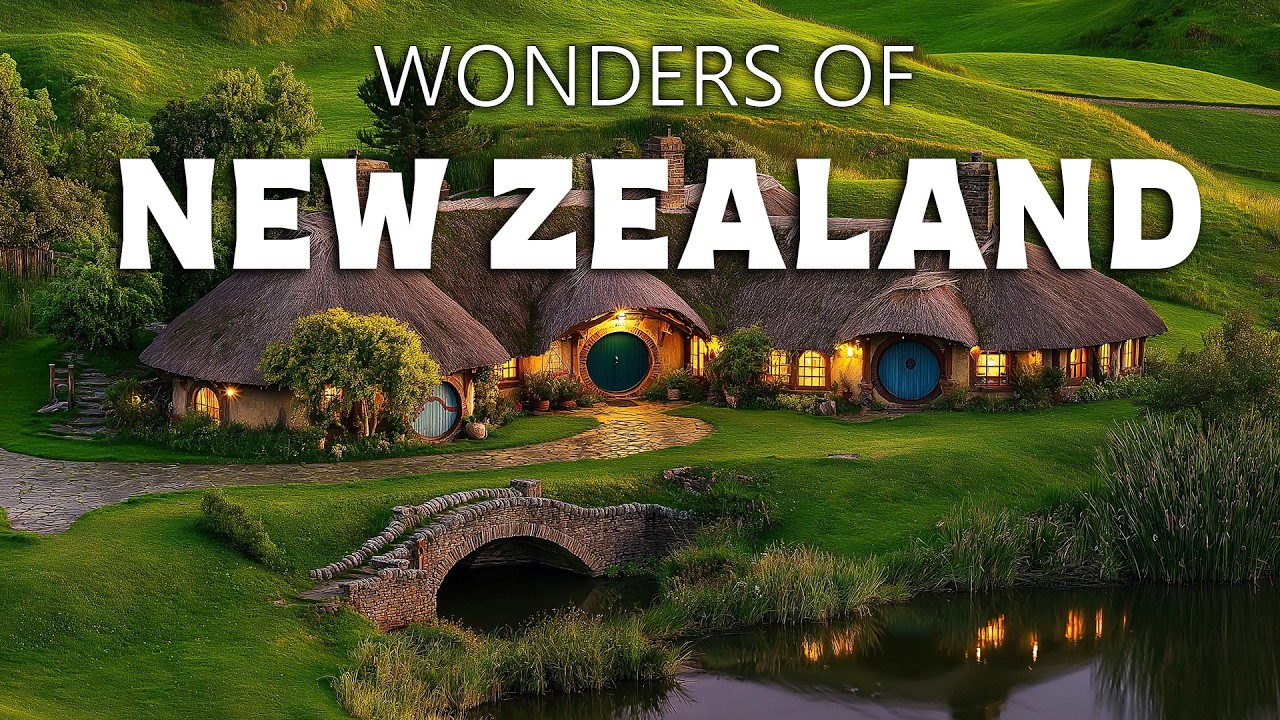 Wonders of New Zealand | The Most Amazing Places in New Zealand | Travel Video 4K