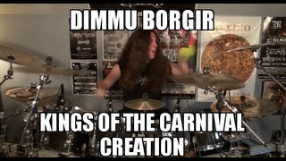 Samus Paulicelli - Kings of The Carnival Creation - Dimmu Borgir Drum Cover