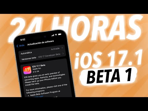 ¡¡24 HORAS con iOS 17.1 BETA!! | ¿Ya no se calentara mi iPhone?