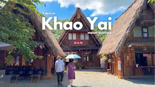 3 days in Thailand's countryside Khao Yai 🇹🇭 - Maison Mystique, National Park, Temple, Farm, Zoo