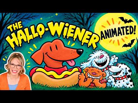 萬聖節熱狗 🎃🐶 | 兒童萬聖節有聲繪本動畫 | Dav Pilkey (The Hallo-Wiener 🎃🐶 | ANIMATED Halloween Read Aloud for Kids | Dav Pilkey)