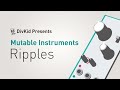 Mutable Instruments Ripples NEW 2020 Version Multimode Eurorack Filter Demo Patch Ideas