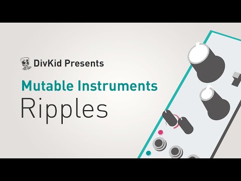Mutable Instruments Ripples 2020  clone - Original Panel image 2