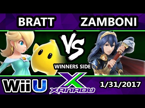 S@X 187 - Bratt (Rosalina) Vs. Zamboni (Lucina) - SSB4 Tournament - Smash for Wii U - Smash 4