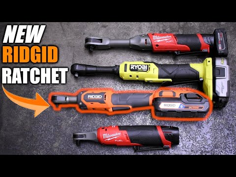 RIDGID's 1st Ratchet vs Ryobi, DeWalt & M12: R866011