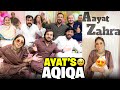 Finally Celebrated Ayat Zahra S Grand Aqiqa Event Promise Fulfilled