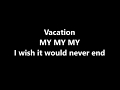 Angelica Pickles Vacation Lyrics 1080p Version