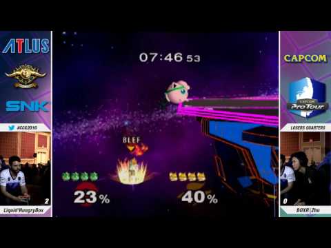 CC2016: SSBM: Top 8 - Liquid'HungryBox VS BOXR|Zhu