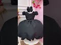 Vestido Infantil Preto C/ Cinto de Pérolas Casamentos