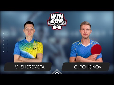 18:00 Vladyslav-Ivan Sheremeta  - Oleksandr Pohonov West 3 WIN CUP 26.05.2024 | Table Tennis WINCUP