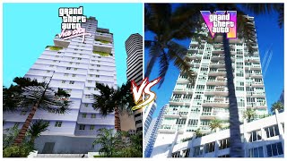 GTA Vice City vs GTA VI  - Location Comparison!