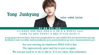 Yong Junhyung(용준형)  – “Sudden Shower” (소나기)  Lyrics [feat – 10cm] (color coded lyrics) (Ham/Rom/Eng)