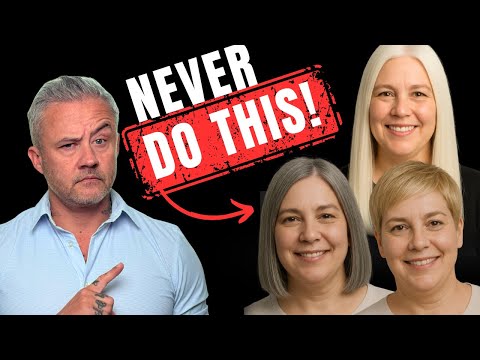 Double Chin or Sagging Neck? NEVER WEAR These Hairstyles! DO THIS INSTEAD…